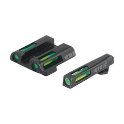 Hiviz LiteWave H3 Tritium Litepipe Pistol Sights Glock 42 43