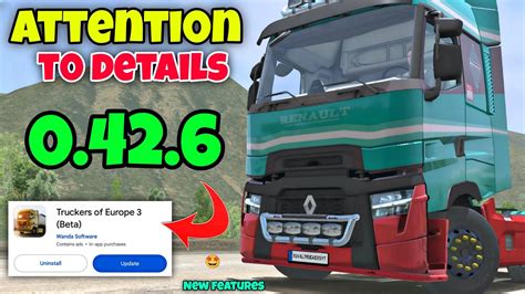 Truckers Of Europe New Update Version Attention To New