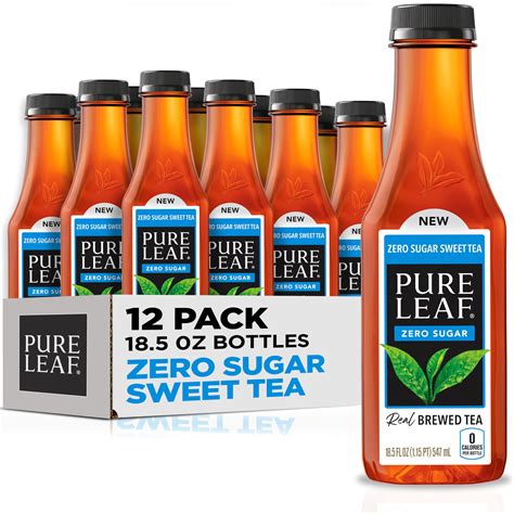 Amazon.com: Pure Leaf Iced Tea, Zero Sugar Sweet Tea, 18.5 Fl Oz