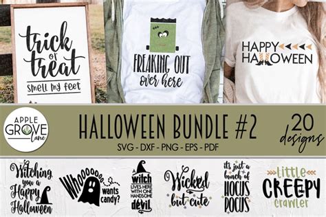 Halloween Svg Bundle - 20 designs - Halloween Sign (2175280)