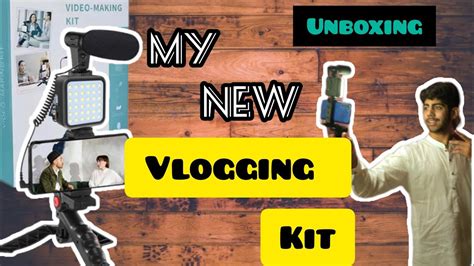 My New Vlogging Kit Syed Wajahat Haider Shah YouTube