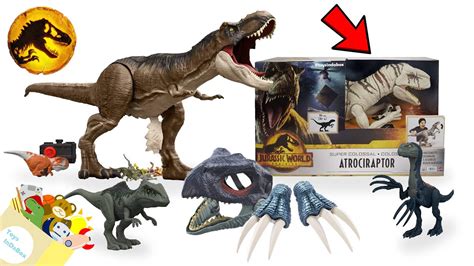 Super Colossal Atrociraptor And T Rex Jurassic World Dominion Toys Indabox Youtube