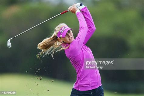 Jessica Korda Of Usa Hits An Approach Shot On The 10th Hole During News Photo Getty Images