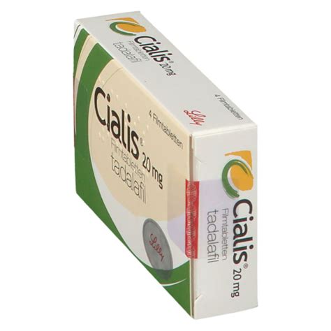 Cialis® 20 Mg 4 St Mit Dem E Rezept Kaufen Shop Apotheke