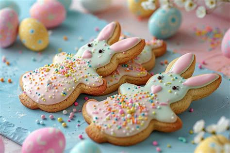 Biscuits Sabl S Lapin Pour P Ques Recette Facile Et Rapide Faire En