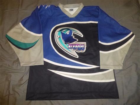 CORPUS CHRISTI ICERAYS authentic jersey WPHL FIGHT STRAP XXL ice rays ...