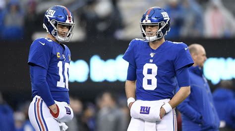 Giants Qb Daniel Jones Connection To Eli Manning Goes Beyond Lookalike