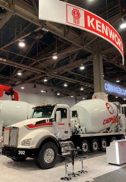 Kenworth Features Two T880s Mixers At World Of Concrete Modern Work Truck Solutions