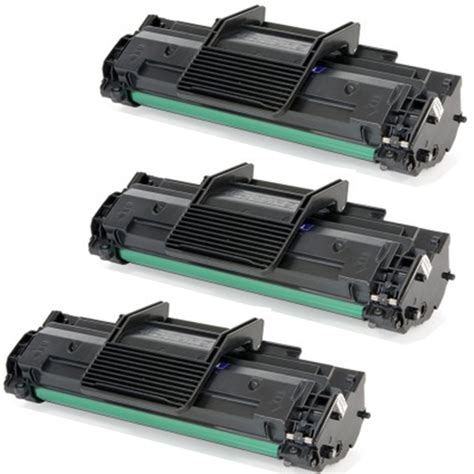 Compatible 3 Pack Samsung ML 2010D3 MLT D119S Black Laser Toner