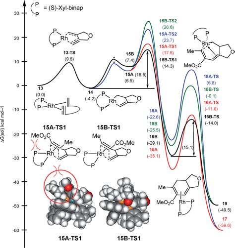 Regiodivergent Reaction Energy Profiles For The Rh Catalyzed