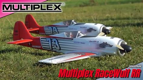 Multiplex Racewulf Rr Aeromodello Elettrico Youtube