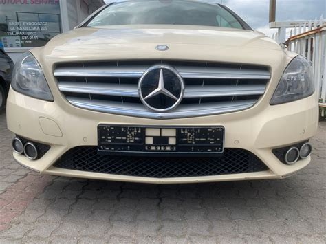 Mercedes B Klasa W Zderzak Prz D Z Chrom Pdc W Bk Za Z