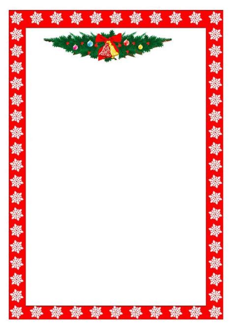 40+ FREE Christmas Borders and Frames - Printable Templates | Free ...