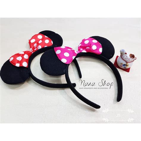 Jual BANDO MICKEY MOUSE BANDO KUPING MIKI Shopee Indonesia