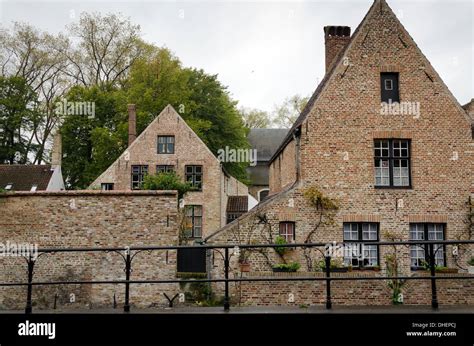 typical medieval buildings, Bruges Stock Photo - Alamy