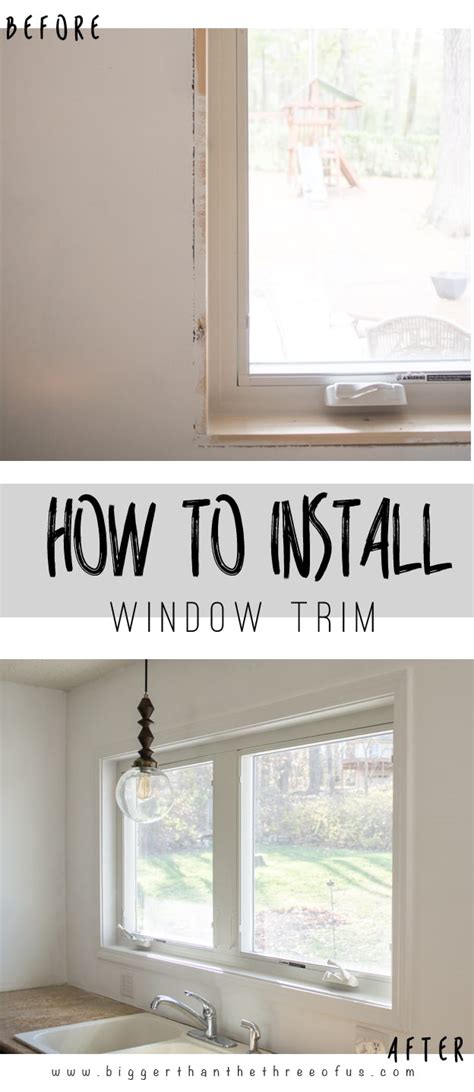 How To Install Interior Window Trim