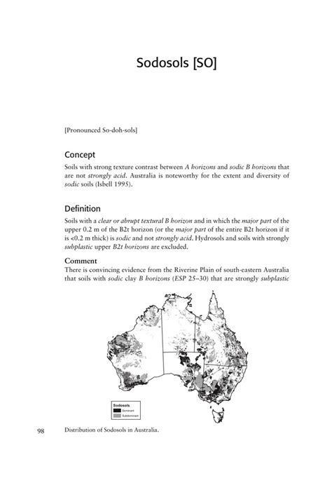 The Australian Soil Classification Australian Soil And Land Survey