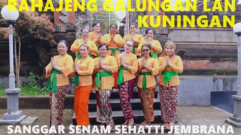 Senam Kreasi Rahajeng Galungan Lan Kuningan Lagu Bali Dj Remix Lolot