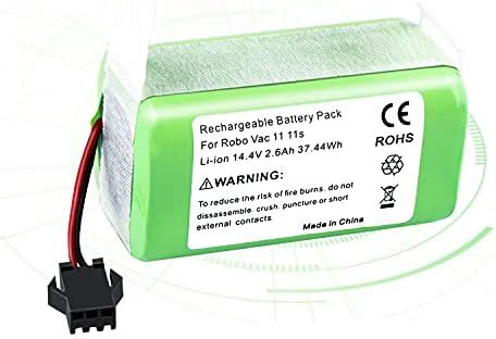 NASTIMA 14 4V 2600mAh Replacement Battery Compatible With Eufy RoboVac