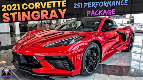 2021 Corvette C8 Stingray Z51 Performance Package Youtube