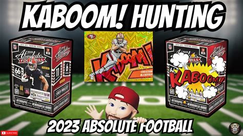 KABOOM HUNTING 2023 ABSOLUTE FOOTBALL BLASTERS YouTube