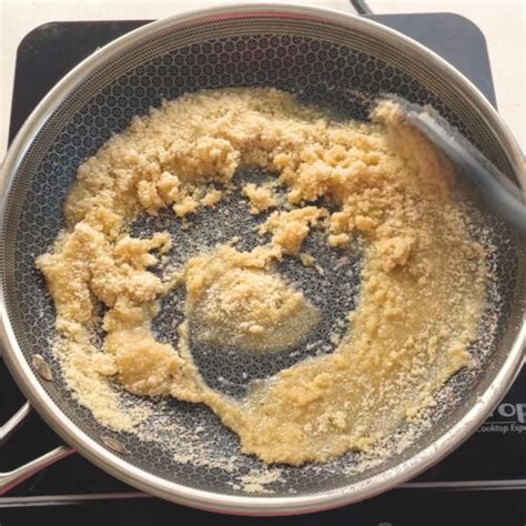 Badam Katli With Almond Flour Piping Pot Curry