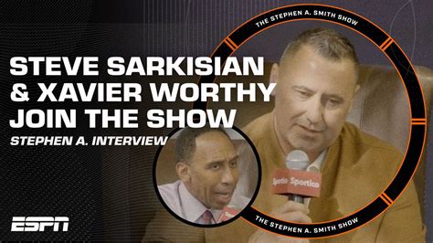 Stephen A Sits Down With STEVE SARKISIAN XAVIER WORTHY At SXSW