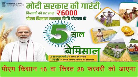 Pm Kisan 16th Installment Date 2024 Releasepm Kisan Ki 16 Kist Kab