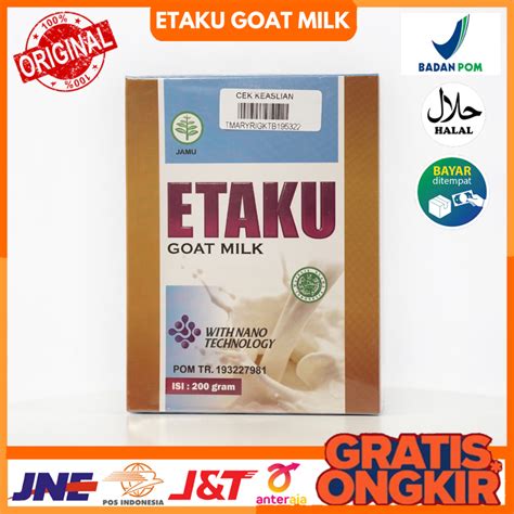 Jual Walatra Etaku Goat Milk Susu Kambing Bubuk Etawa Original