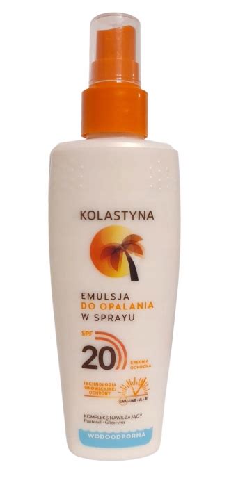 Kolastyna Emulsja D Opalania W Sprayu Spf Ml Allegro Pl