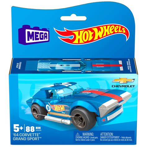 Hot Wheels Mega Construx 64 Corvette Grand Sport