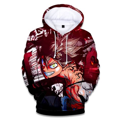 Black Clover 3d Printed Hoodie