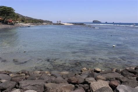 Premium Photo | A beautiful panoramic view of the beach in bali indonesia