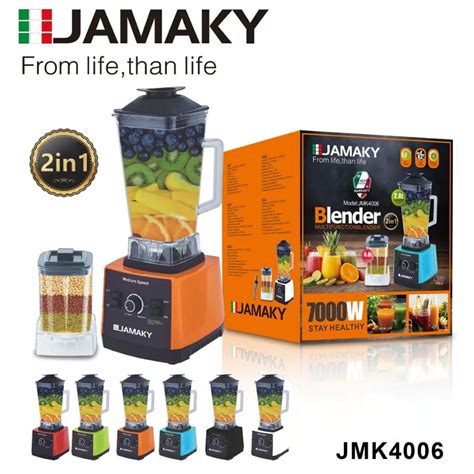 JAMAKY Blender 2 In 1 Blender 7000W JMK4006 TezkarShop Official Website