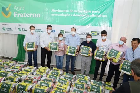 Agro Fraterno Em Coxim E Lan Amento Do Norte Forte Ms Agropecu Ria Ms