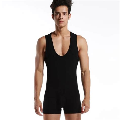 Sexy Mens Bodysuit Mans Sexy Breathable Bodywear High Quality Mens