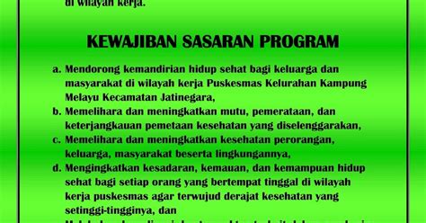 Puskesmas Kelurahan Kampung Melayu Hak Dan Kewajiban Pengguna