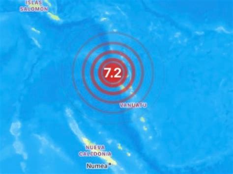 Alerta De Tsunami En El Pacífico Sur Tras Un Fuerte Terremoto Que