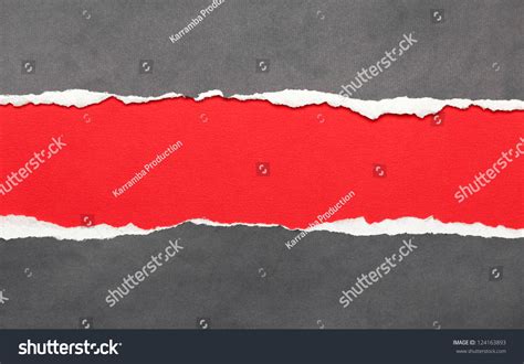 ripped paper red   royalty  licensable stock