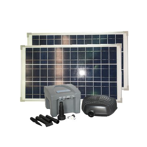 Reefe RSFB2500 Solar Pond Pump With Battery Back Up Pump Shop