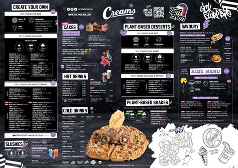 Menu 2024 Creams Cafe Bedford In Bedford TheFork