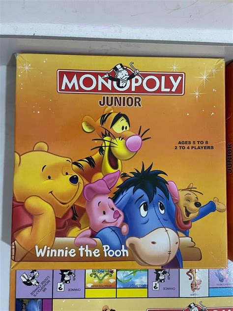 Monopoly Junior Winnie The Pooh On Carousell