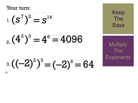 Ppt Using Properties Of Exponents Powerpoint Presentation Free