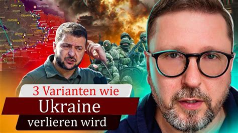 Ukrainische Journalist Drei Varianten Wie Ukraine Verlieren Wird YouTube