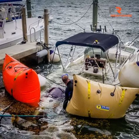 Fastresponsemarine Posted To Instagram Inflating Airbags To Raise