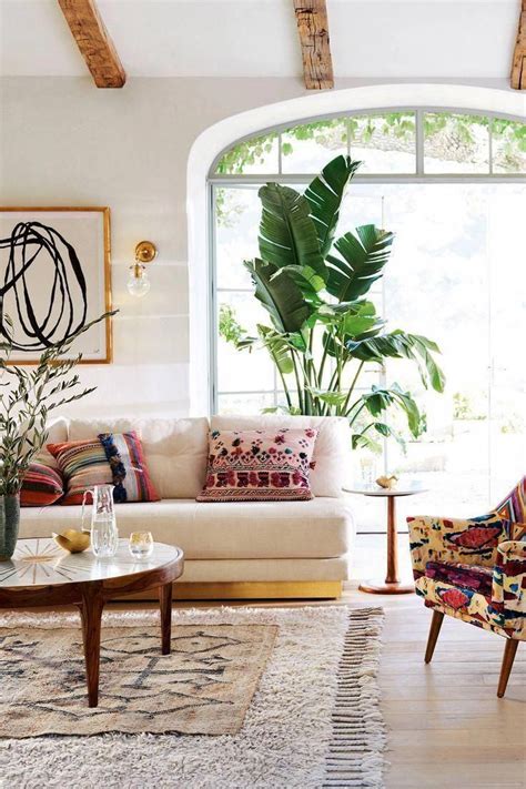 Love This Bright Boho Look A Mix Of Mid Century Modern Bohemian And