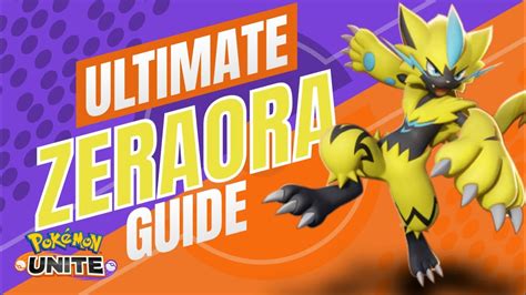 Zeraora Pokemon Unite Best Build Mixerpadi