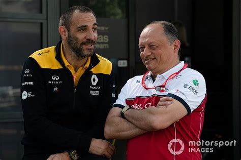 Cyril Abiteboul Managing Director Renault F1 Team And Frederic