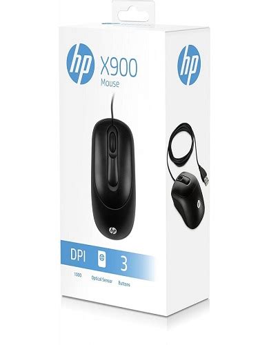 Souris Hp X Avec Fil Fasobrico