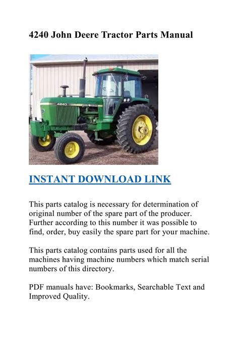 Detailed Diagrams for Tractor Parts of John Deere Models - Wiring Diagram Library